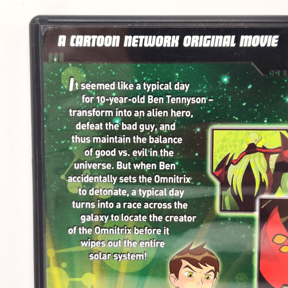 Ben 10: Secret of the Omnitrix (DVD 2008) Cartoon Network Kids Action Adventure - Picture 7 of 13